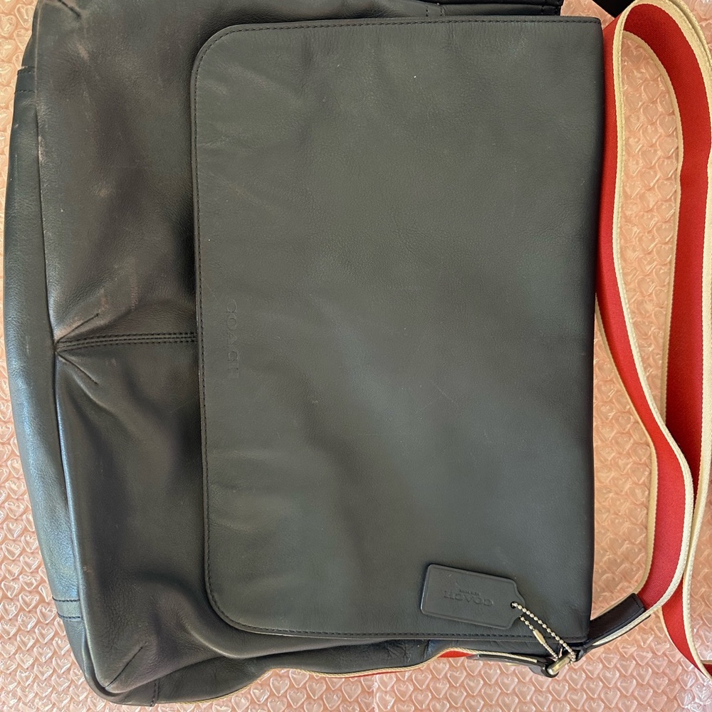 Coach Blue Metropolitan Messenger Bag